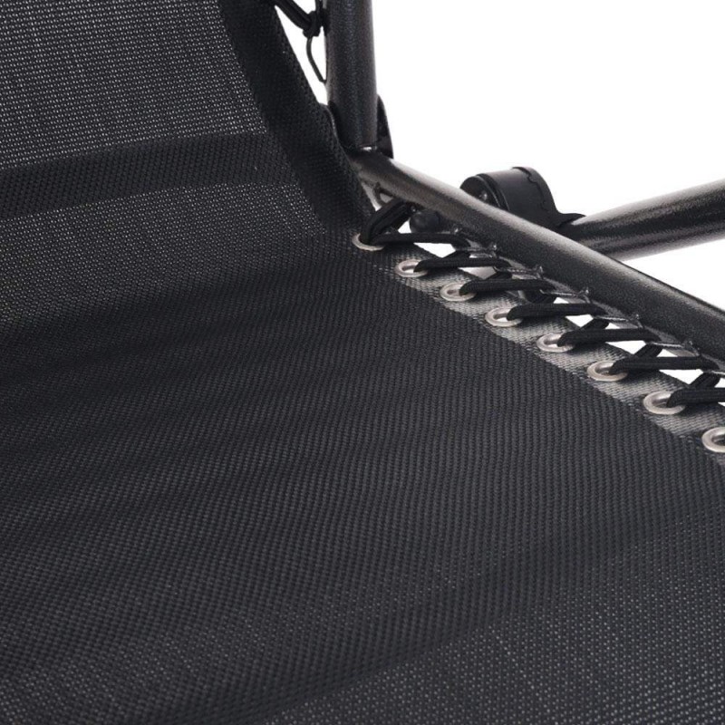 Gardeon Zero Gravity Chair Folding Outdoor Recliner Adjustable Sun Lounge Camping Black Gardeon Zero Gravity Chair Folding Outdoor Recliner Adjustable Sun Lounge Camping Black