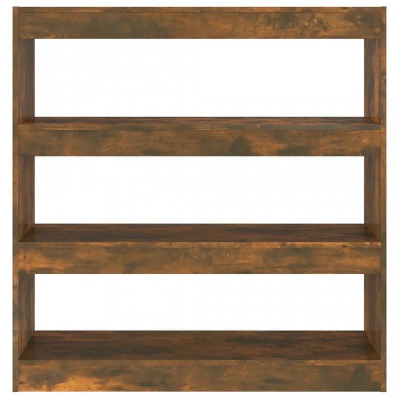 Book Cabinet/Room Divider Smoked Oak 100x30x103 cm Book Cabinet/Room Divider Smoked Oak 100x30x103 cm
