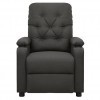 Recliner Chair Dark Grey Fabric