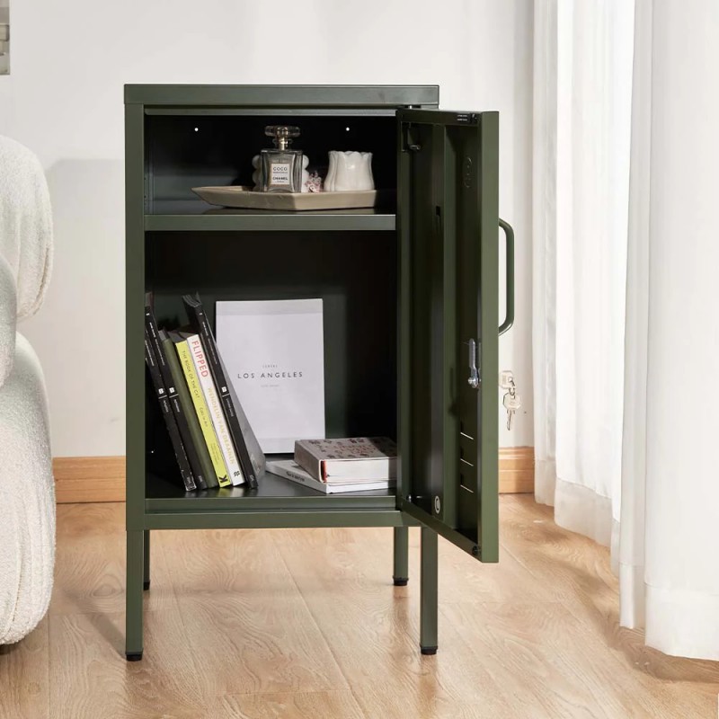 ArtissIn Bedside Table Metal Cabinet - MINI Green ArtissIn Bedside Table Metal Cabinet - MINI Green