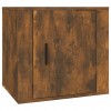 Bedside Cabinet Smoked Oak 50x39x47 cm