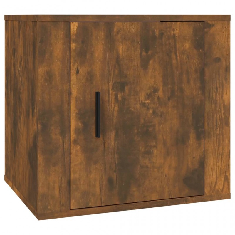 Bedside Cabinet Smoked Oak 50x39x47 cm Bedside Cabinet Smoked Oak 50x39x47 cm