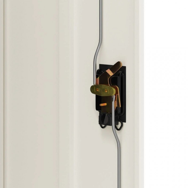 File Cabinet White 90x40x105 cm Steel File Cabinet White 90x40x105 cm Steel