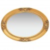 Wall Mirror Baroque Style 50x70 cm Gold