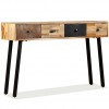 Console Table 120x30x76 cm Solid Reclaimed Teak