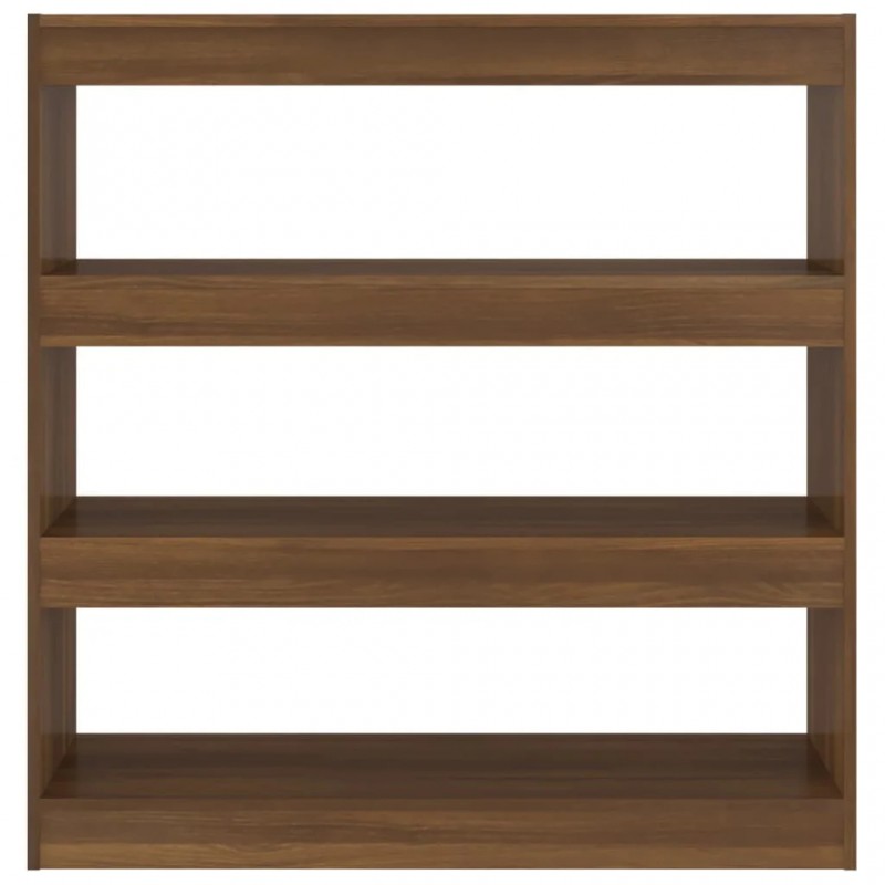 Book Cabinet/Room Divider Brown Oak 100x30x103 cm Book Cabinet/Room Divider Brown Oak 100x30x103 cm