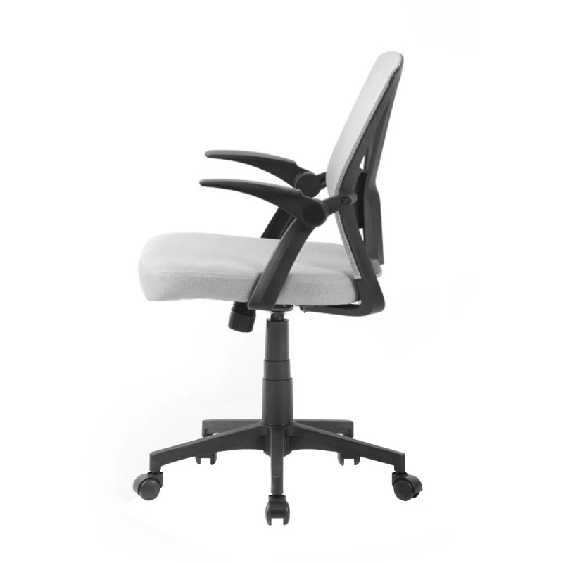 Artiss Mesh Office Chair Mid Back Grey Artiss Mesh Office Chair Mid Back Grey