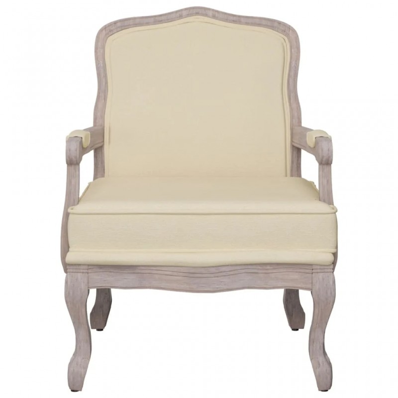 Sofa Chair Beige 64x64x90 cm linen Sofa Chair Beige 64x64x90 cm linen