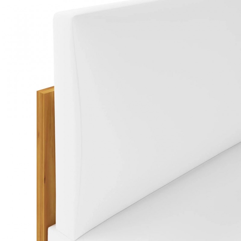 3-Seater Garden Sofa with Cushion Solid Acacia Wood 3-Seater Garden Sofa with Cushion Solid Acacia Wood