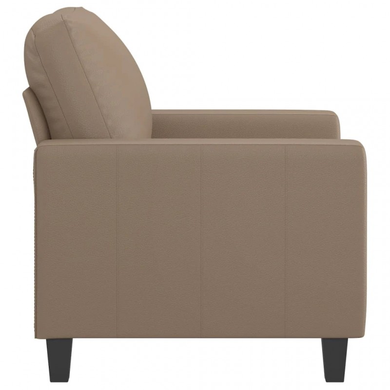 Sofa Chair Cappuccino 60 cm Faux Leather Sofa Chair Cappuccino 60 cm Faux Leather