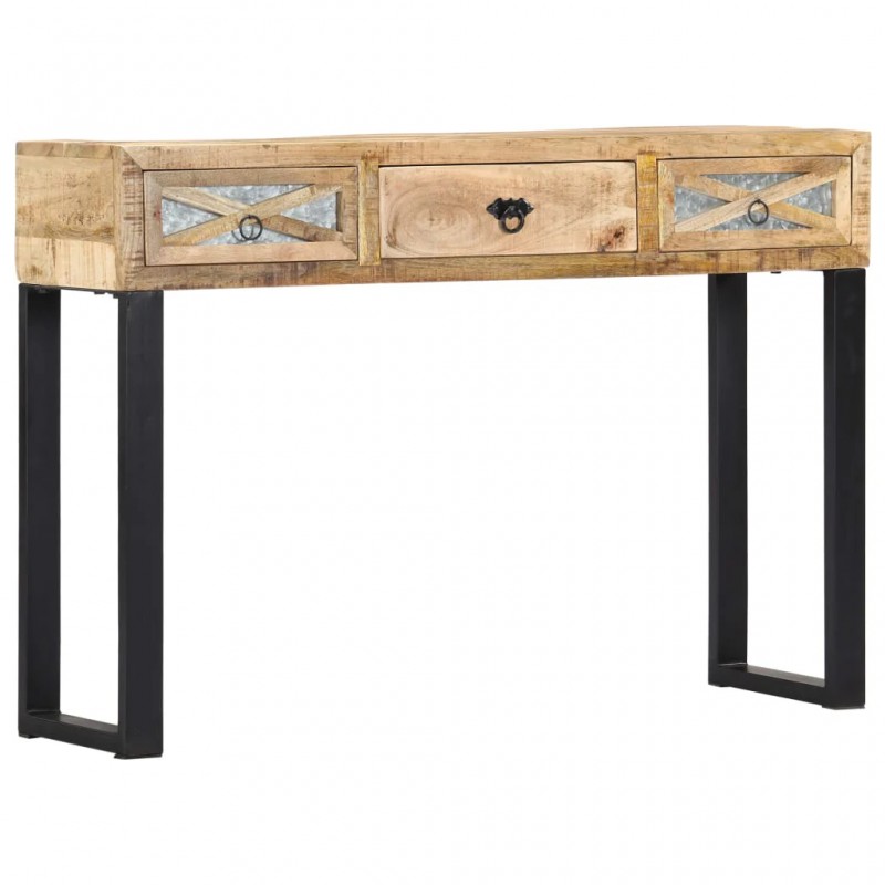 Console Table 110x30x76 cm Solid Mango Wood Console Table 110x30x76 cm Solid Mango Wood