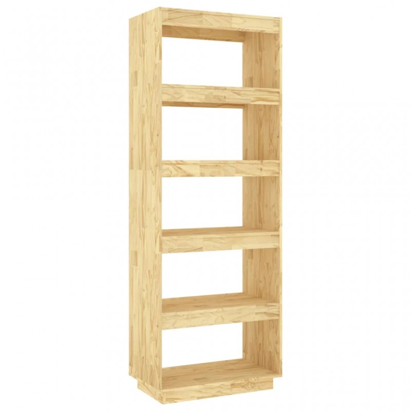 Book Cabinet/Room Divider 60x35x167 cm Solid Pinewood Book Cabinet/Room Divider 60x35x167 cm Solid Pinewood