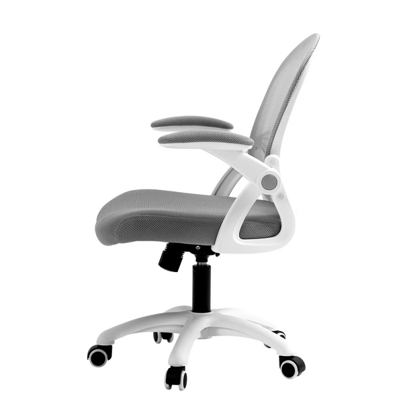 Artiss Mesh Office Chair Mid Back Grey Artiss Mesh Office Chair Mid Back Grey