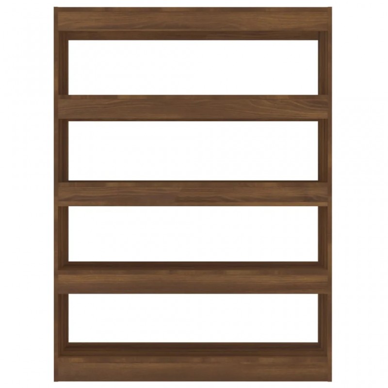 Book Cabinet/Room Divider Brown Oak 100x30x135 cm Book Cabinet/Room Divider Brown Oak 100x30x135 cm