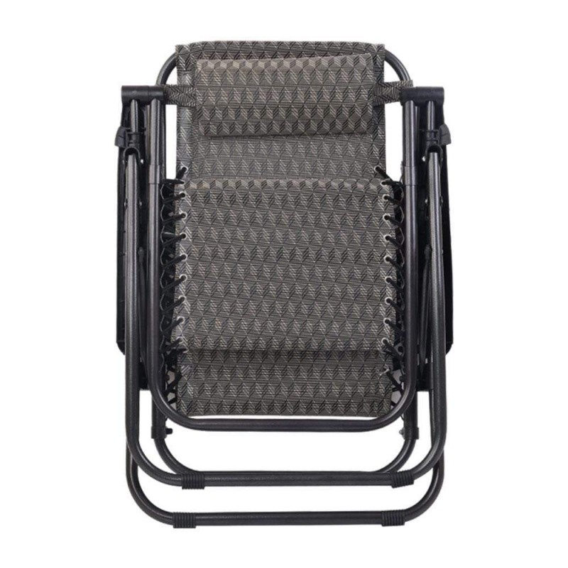 Gardeon Zero Gravity Chair Folding Outdoor Recliner Adjustable Sun Lounge Camping Grey Gardeon Zero Gravity Chair Folding Outdoor Recliner Adjustable Sun Lounge Camping Grey