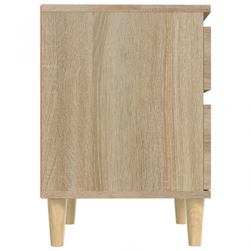 Bedside Cabinets 2 pcs Sonoma Oak 40x35x50 cm Bedside Cabinets 2 pcs Sonoma Oak 40x35x50 cm