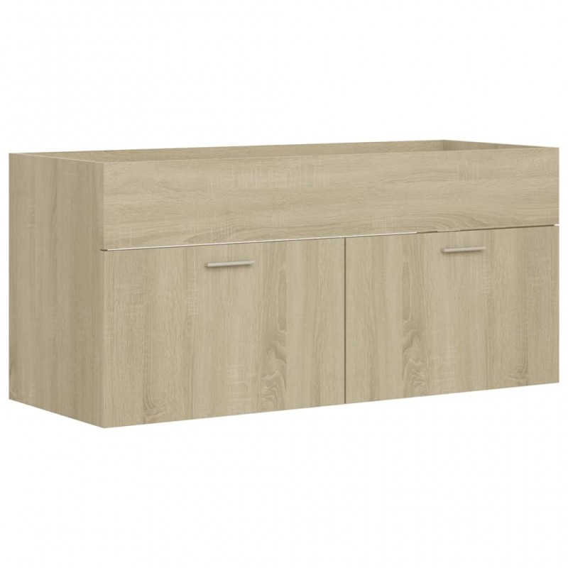 Bathroom Furniture Set Sonoma Oak Engineered Wood Bathroom Furniture Set Sonoma Oak Engineered Wood