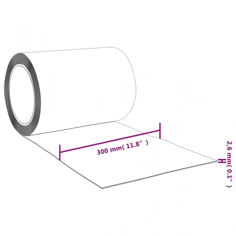 Strip Curtain Roll PVC 3mm x 300mm 25 m Strip Curtain Roll PVC 3mm x 300mm 25 m