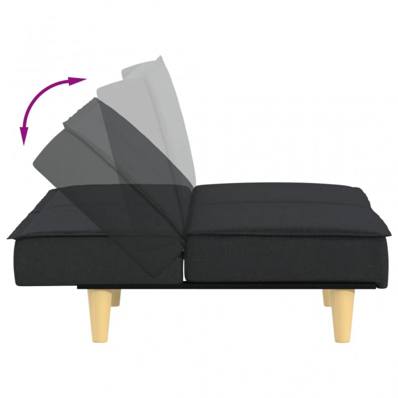 Sofa Bed Black Fabric Sofa Bed Black Fabric