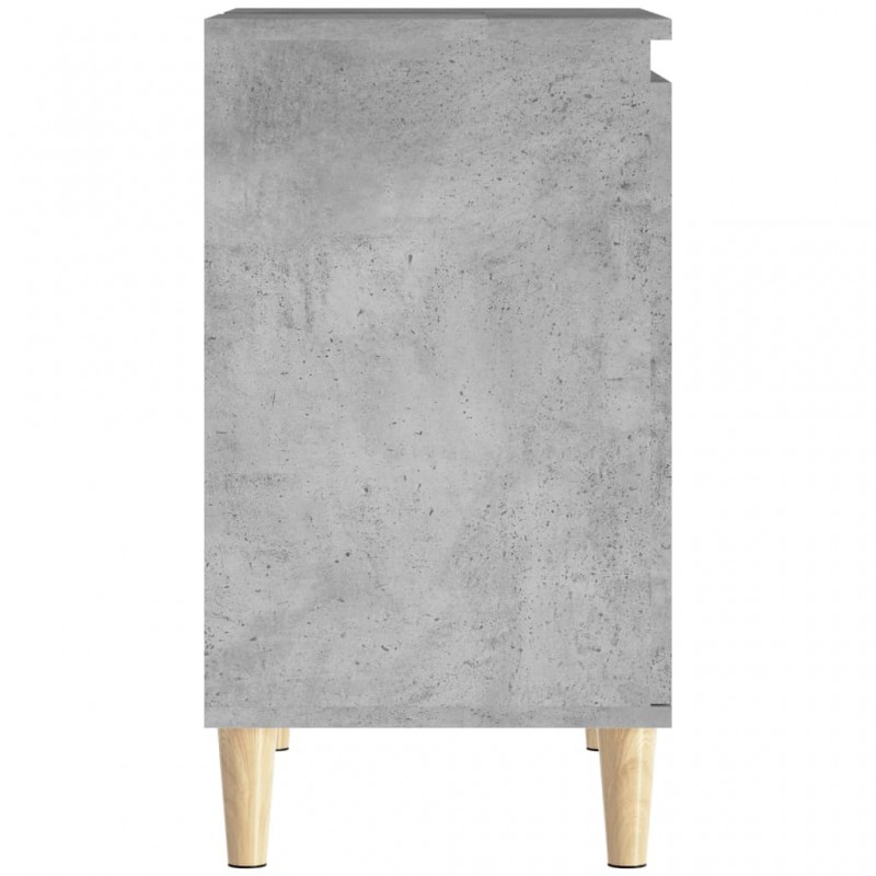 Sink Cabinet Concrete Grey 58x33x60 cm Engineered Wood Sink Cabinet Concrete Grey 58x33x60 cm Engineered Wood
