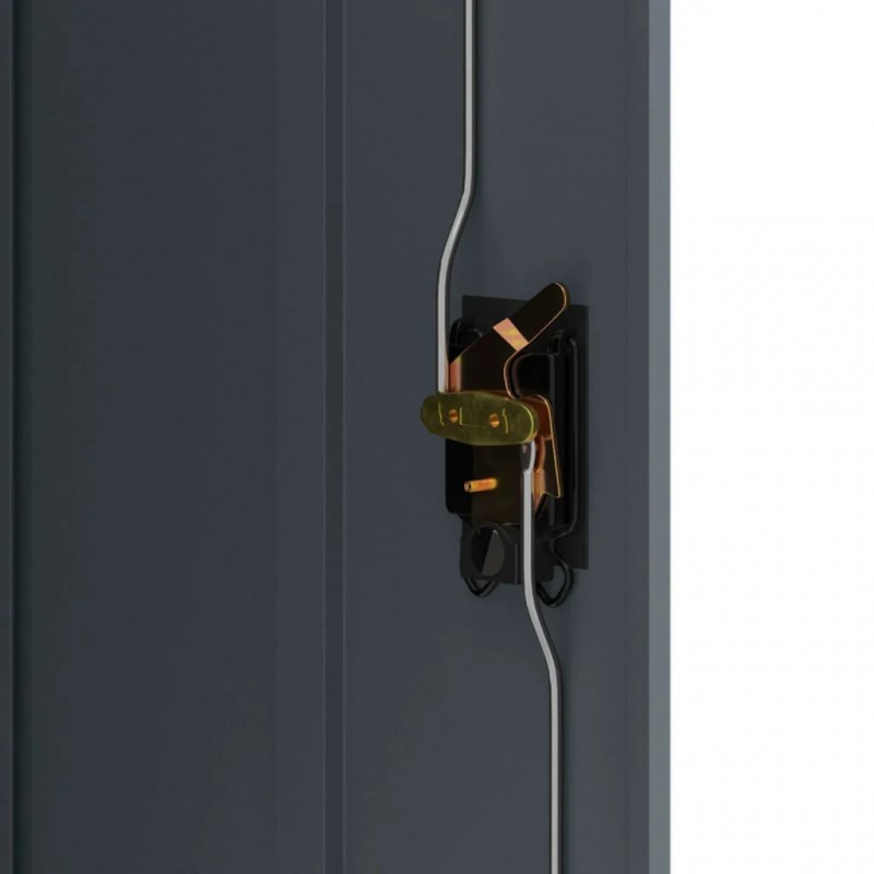 File Cabinet Anthracite 90x40x140 cm Steel File Cabinet Anthracite 90x40x140 cm Steel