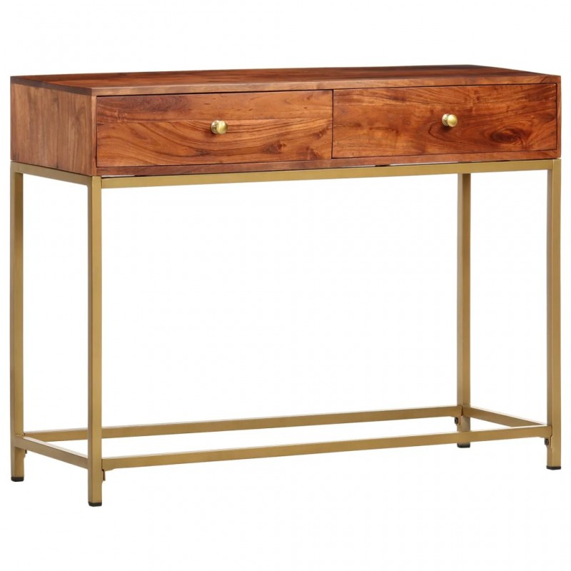 Console Table 100x35x76 cm Solid Wood Acacia Console Table 100x35x76 cm Solid Wood Acacia
