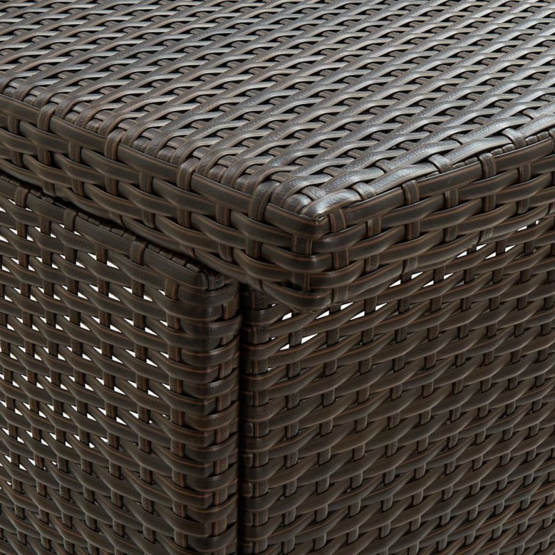 3 Piece Bar Set Poly Rattan Brown 3 Piece Bar Set Poly Rattan Brown