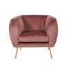 Artiss Armchair Lounge Sofa Arm Chair Accent Chairs Armchairs Couch Velvet Pink