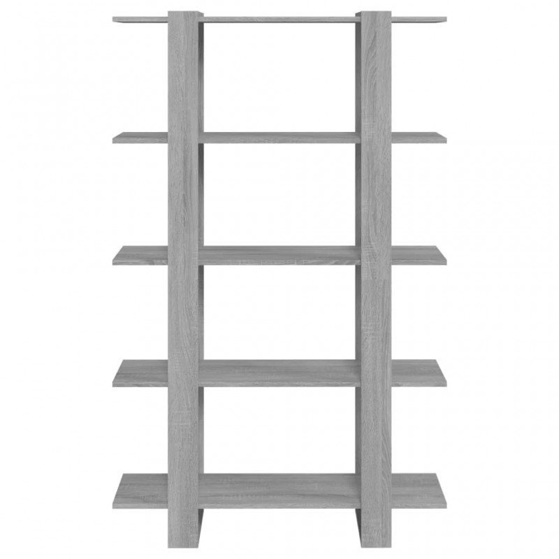 Book Cabinet/Room Divider Grey Sonoma 100x30x160 cm Book Cabinet/Room Divider Grey Sonoma 100x30x160 cm