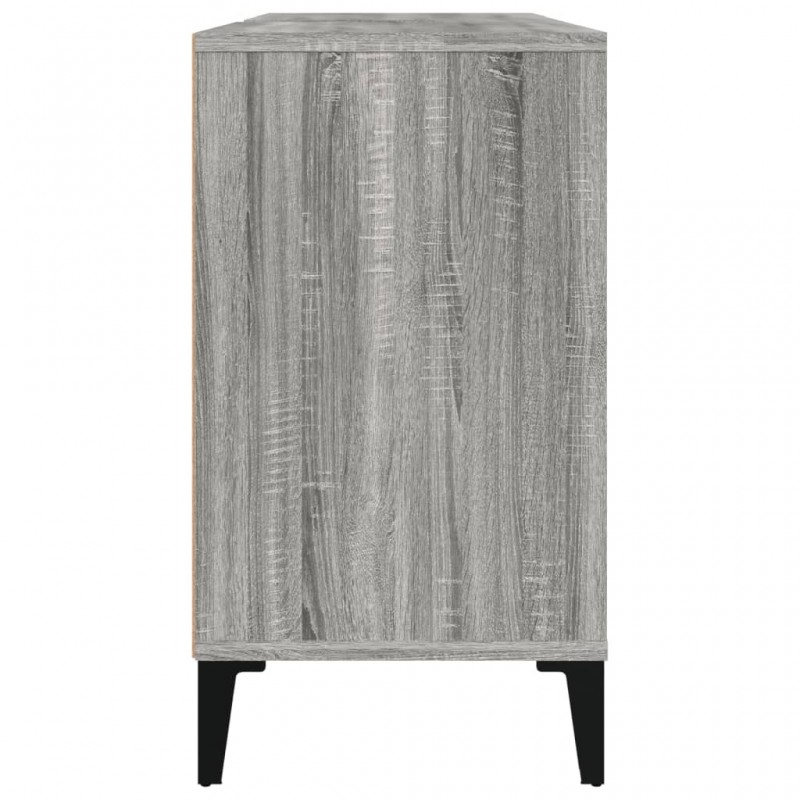 Sink Cabinet Grey Sonoma 80x33x60 cm Engineered Wood Sink Cabinet Grey Sonoma 80x33x60 cm Engineered Wood