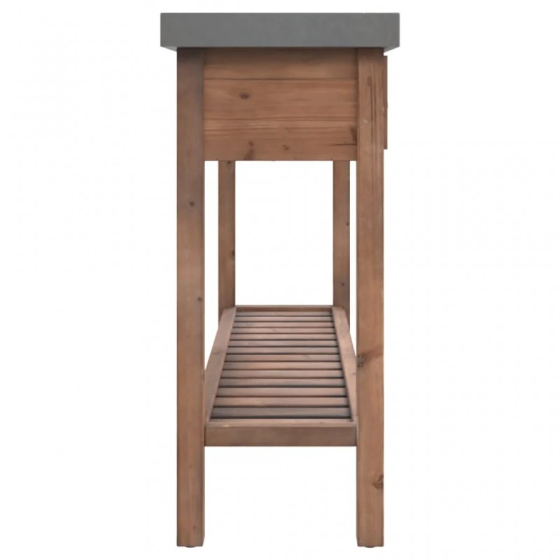 Console Table 110x35x80 cm Solid Wood Fir Console Table 110x35x80 cm Solid Wood Fir