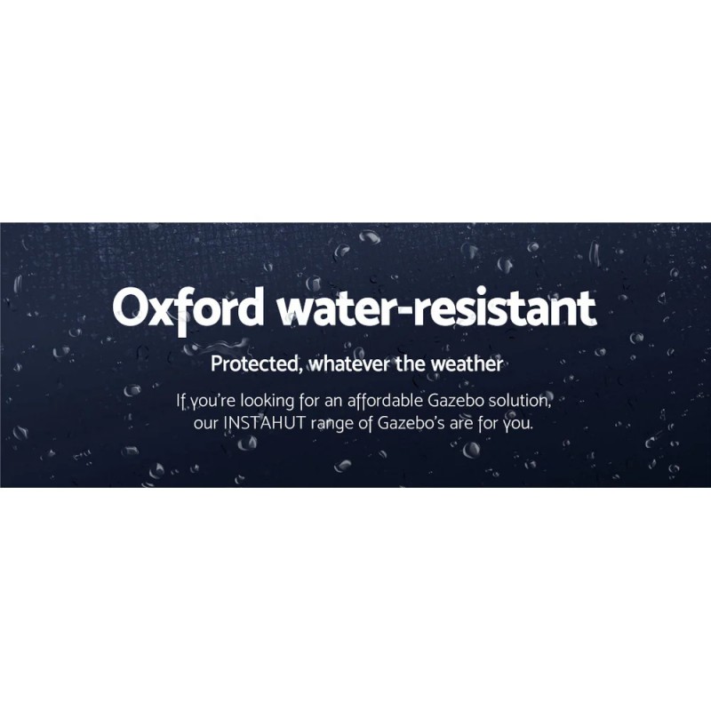 Instahut Gazebo 3x4.5 Pop Up Marquee Folding Tent Wedding Gazebos Camping Outdoor Shade Canopy Navy Instahut Gazebo 3x4.5 Pop Up Marquee Folding Tent Wedding Gazebos Camping Outdoor Shade Canopy Navy