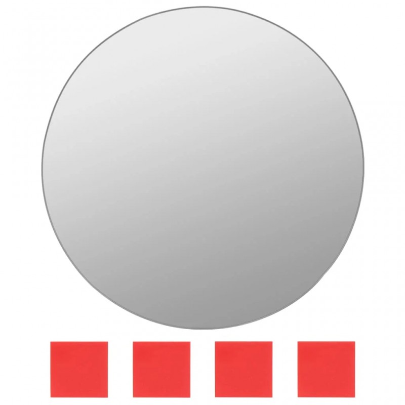 7 Piece Wall Mirror Set Round Glass 7 Piece Wall Mirror Set Round Glass