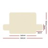 Artiss Sofa Cover Couch Covers 4 Seater 100% Water Resistant Beige
