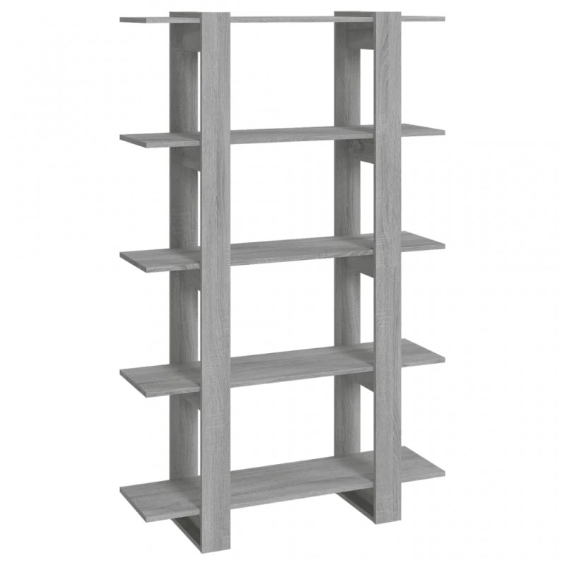 Book Cabinet/Room Divider Grey Sonoma 100x30x160 cm Book Cabinet/Room Divider Grey Sonoma 100x30x160 cm