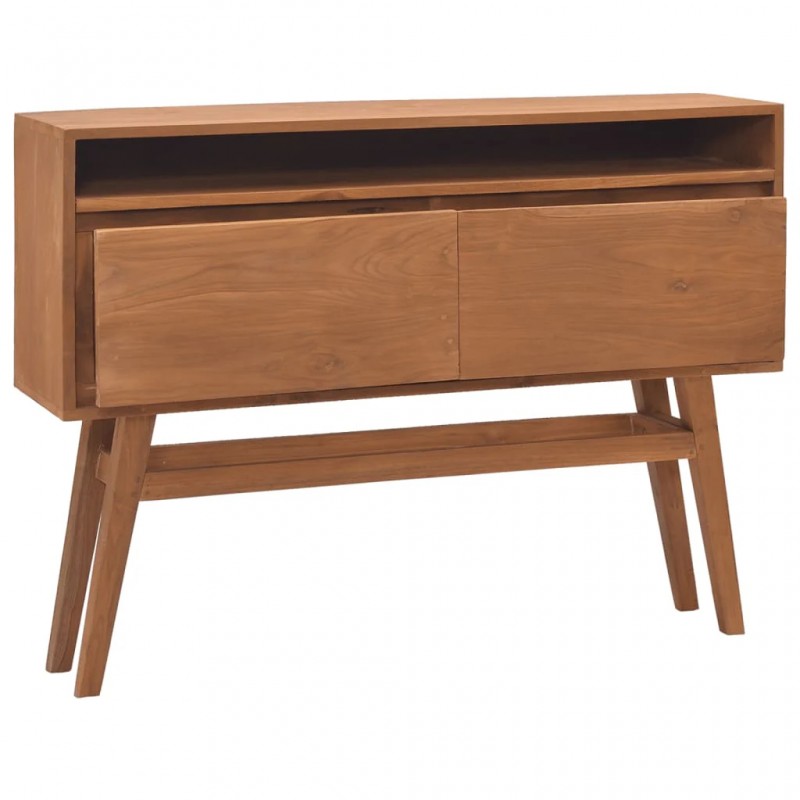 Console Table 110x30x79 cm Solid Teak Wood Console Table 110x30x79 cm Solid Teak Wood