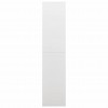 Locker Cabinet White 90x40x180 cm Steel