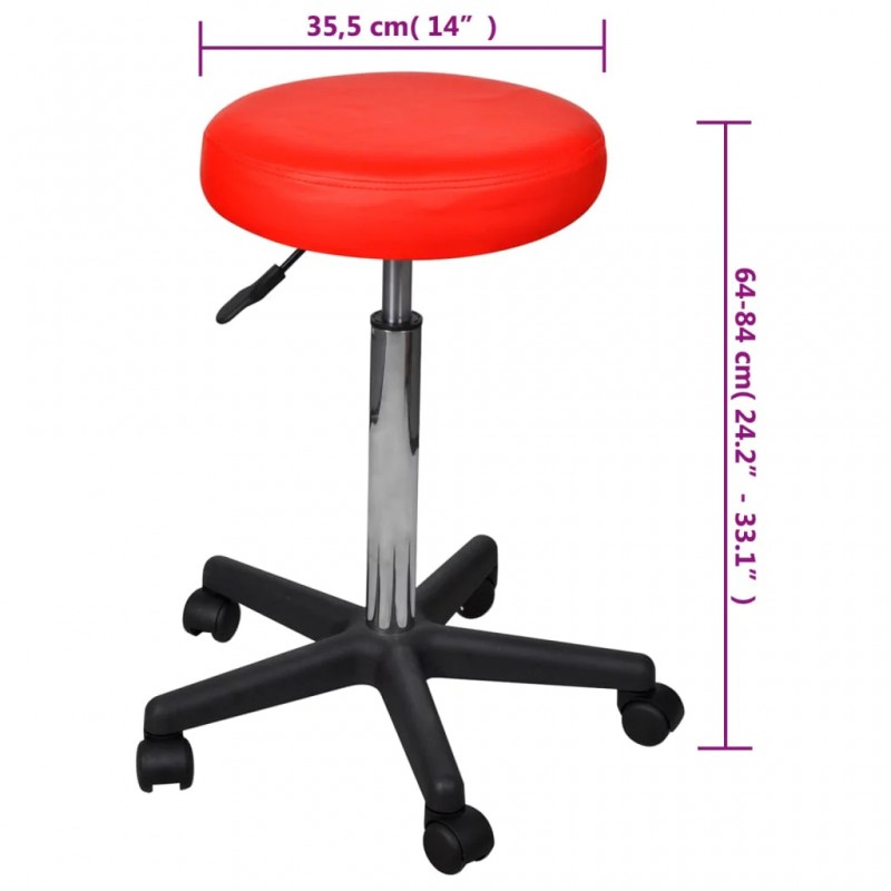 Office Stool red Office Stool red
