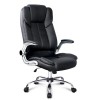 Artiss Executive Office Chair Leather Tilt Black