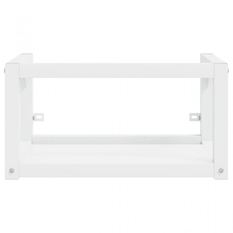Bathroom Washbasin Frame with Built-in Basin White Iron Bathroom Washbasin Frame with Built-in Basin White Iron