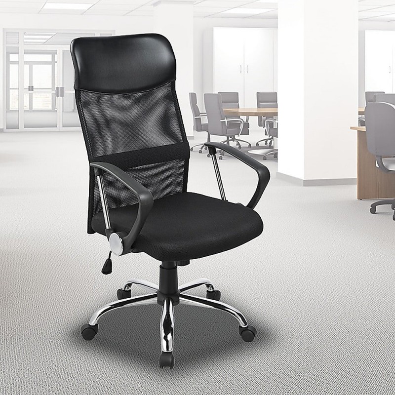 Ergonomic Mesh PU Leather Office Chair Ergonomic Mesh PU Leather Office Chair
