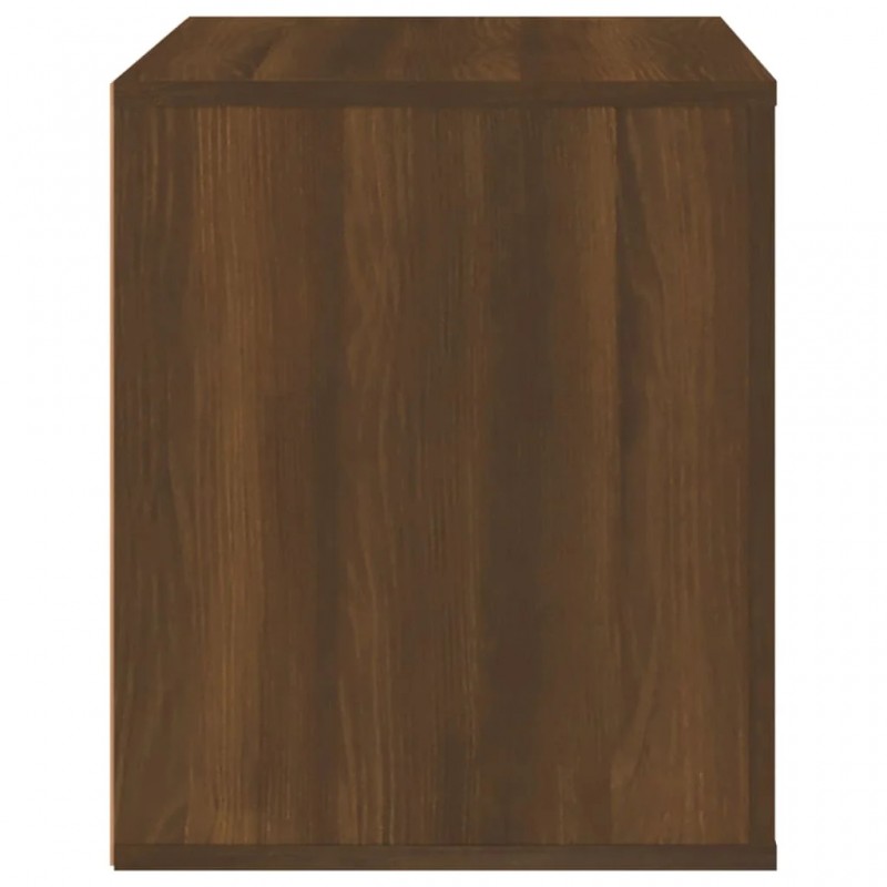 Bedside Cabinet Brown Oak 50x39x47 cm Bedside Cabinet Brown Oak 50x39x47 cm