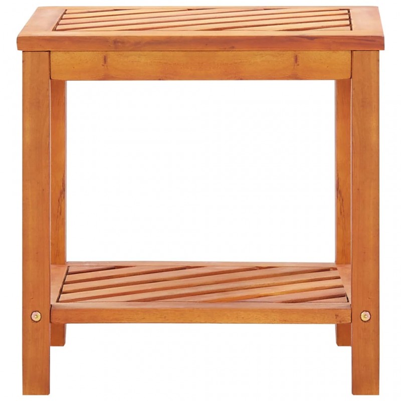 Side Table Solid Acacia Wood 45x33x45 cm Side Table Solid Acacia Wood 45x33x45 cm