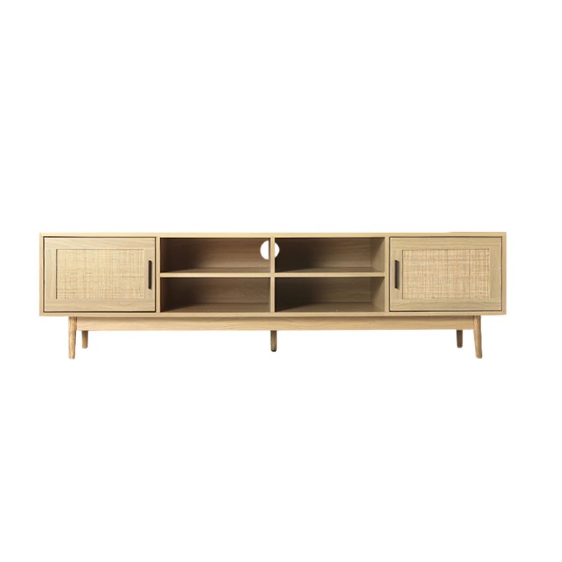 Artiss TV Cabinet Entertainment Unit 180cm Rattan Cole Artiss TV Cabinet Entertainment Unit 180cm Rattan Cole