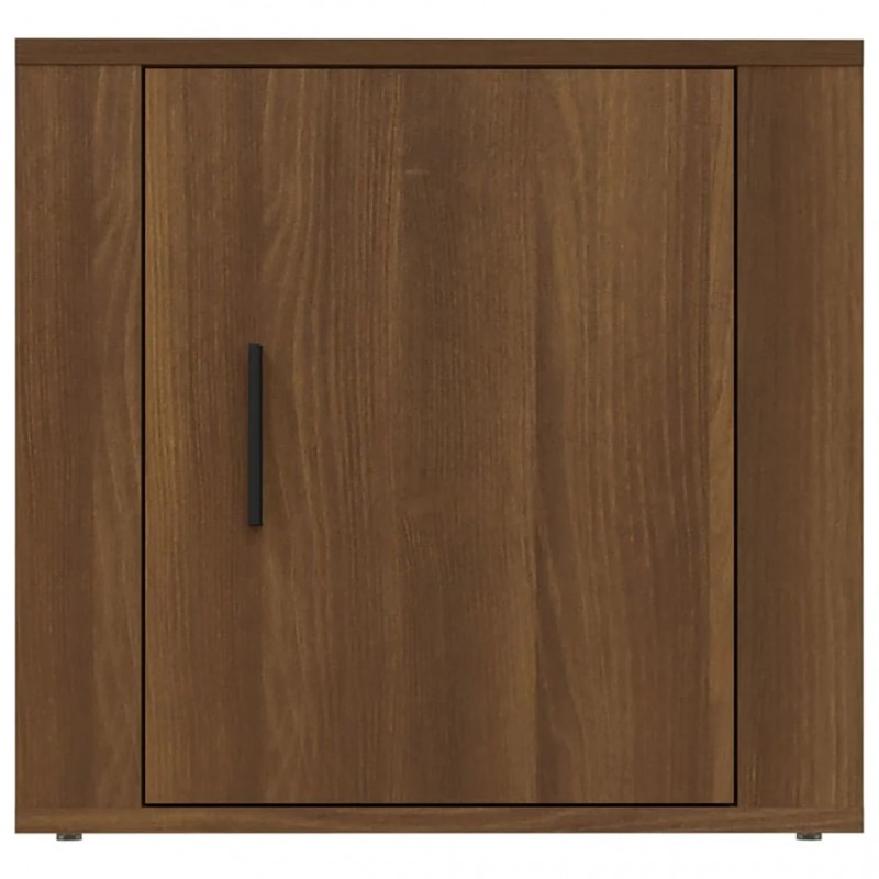 Bedside Cabinets 2 pcs Brown Oak 50x39x47 cm Bedside Cabinets 2 pcs Brown Oak 50x39x47 cm