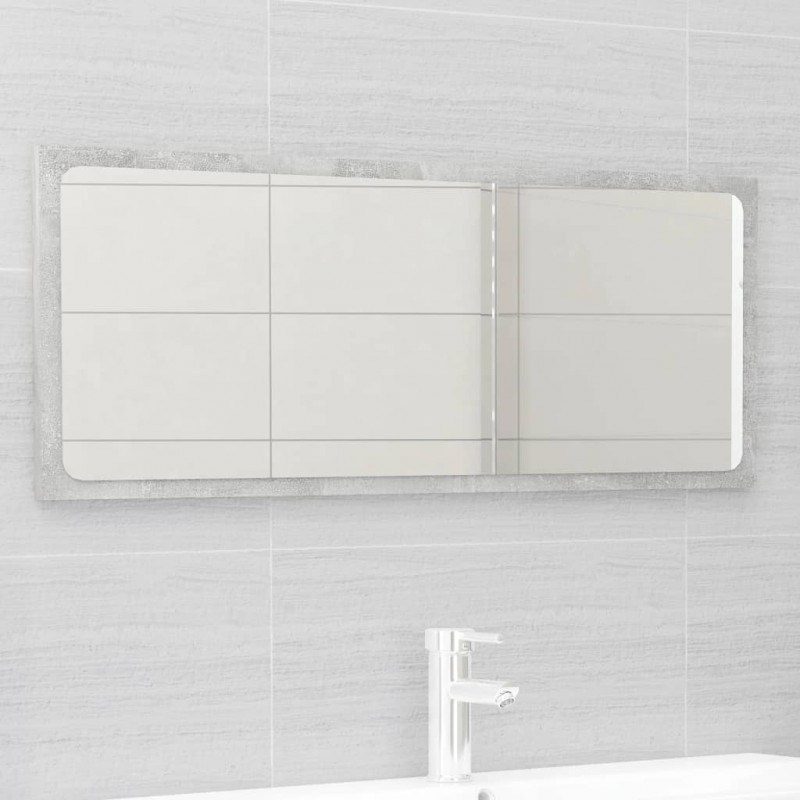 Bathroom Furniture Set Concrete Grey Engineered Wood Bathroom Furniture Set Concrete Grey Engineered Wood