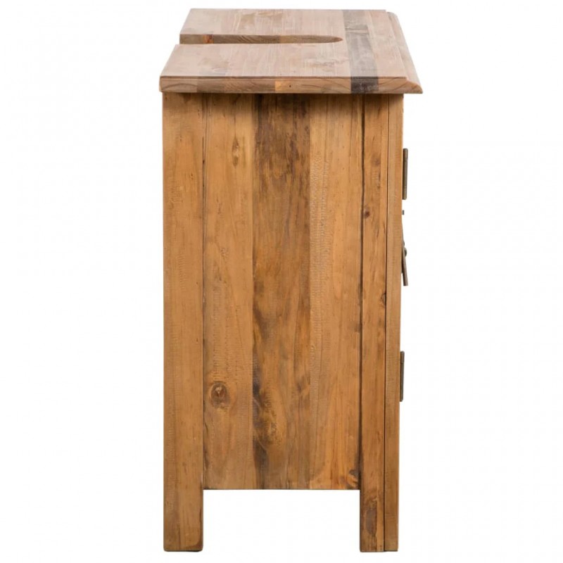 Bathroom Vanity Cabinet Solid Pinewood 70x32x63 cm Bathroom Vanity Cabinet Solid Pinewood 70x32x63 cm