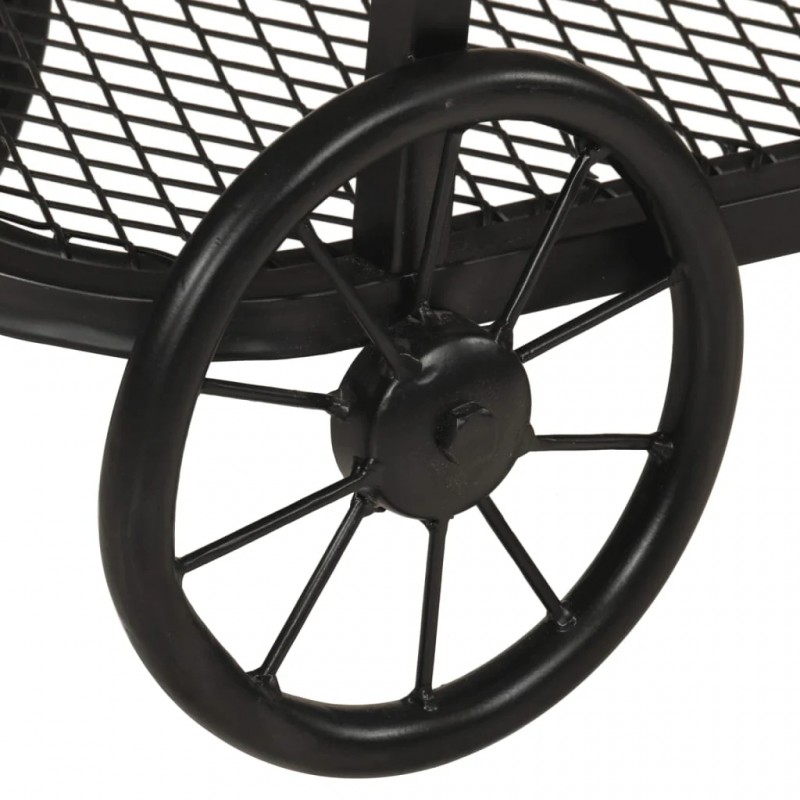 Console Table 112x36x76 cm Solid Wood Mango and Iron Console Table 112x36x76 cm Solid Wood Mango and Iron