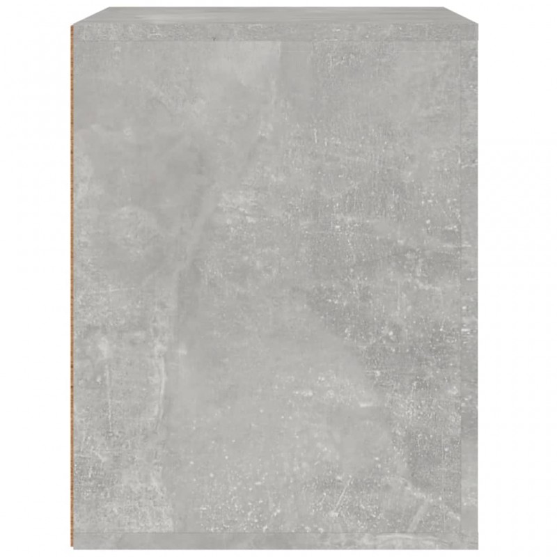 Wall-mounted Bedside Cabinet Concrete Grey 50x36x47 cm Wall-mounted Bedside Cabinet Concrete Grey 50x36x47 cm