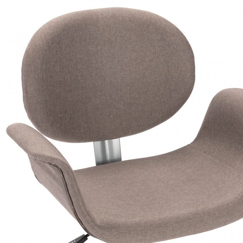 Swivel Office Chair Taupe Fabric Swivel Office Chair Taupe Fabric